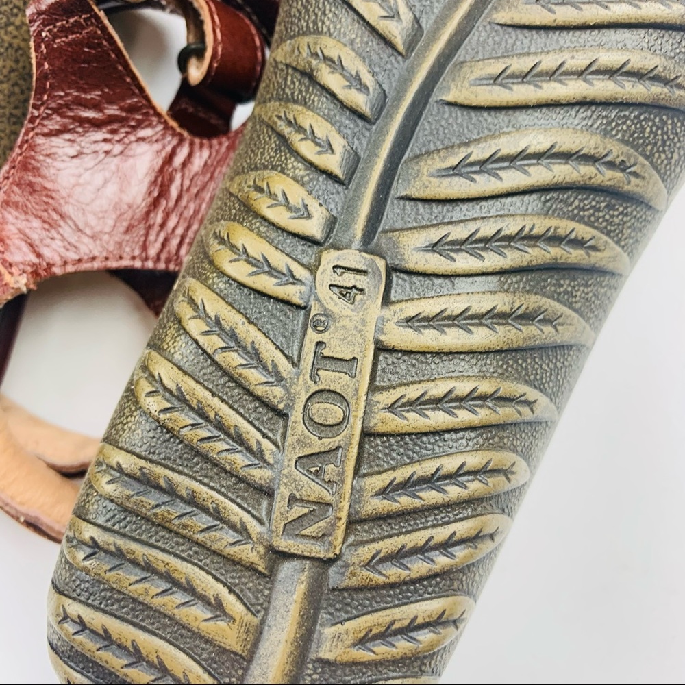 COPY - NAOT Brown Leather Sandals Sz 10 NWT - Picture 11 of 13